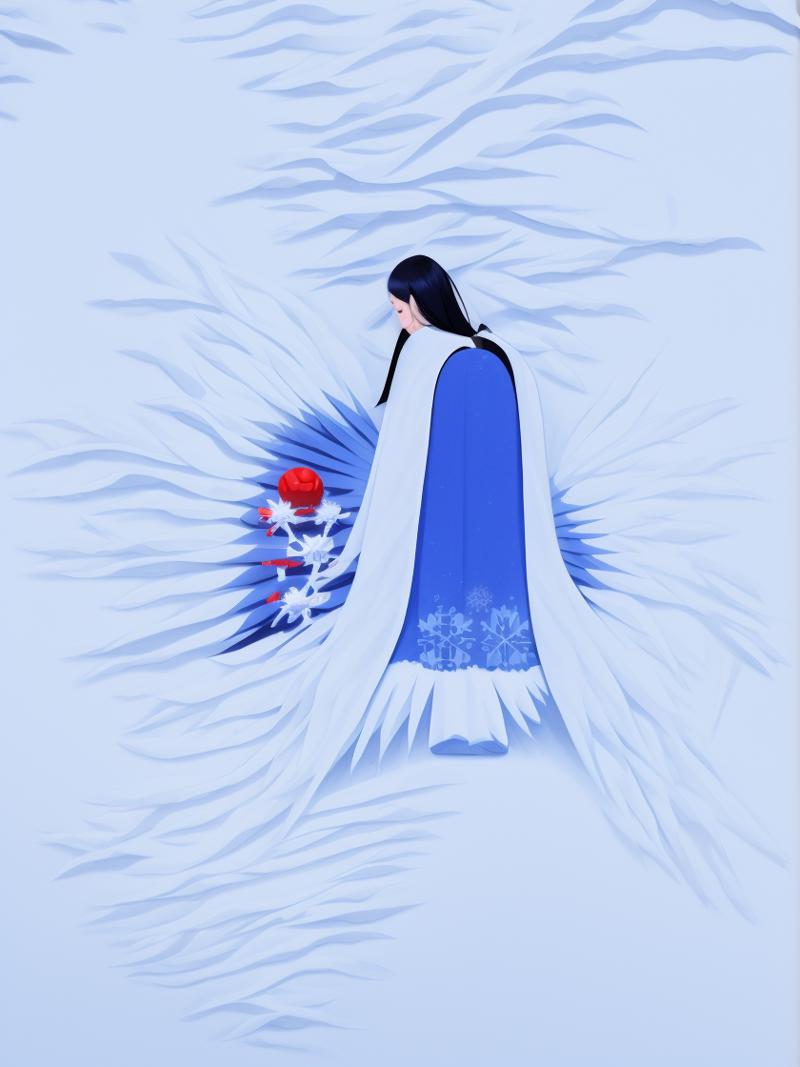 01500-2704147331-guomo, 1girl,long hair,wings,blue hair,_lora_Fisher_Abstract ink v0.7_1_, snowflakes, snow,ice, flower  sea.png